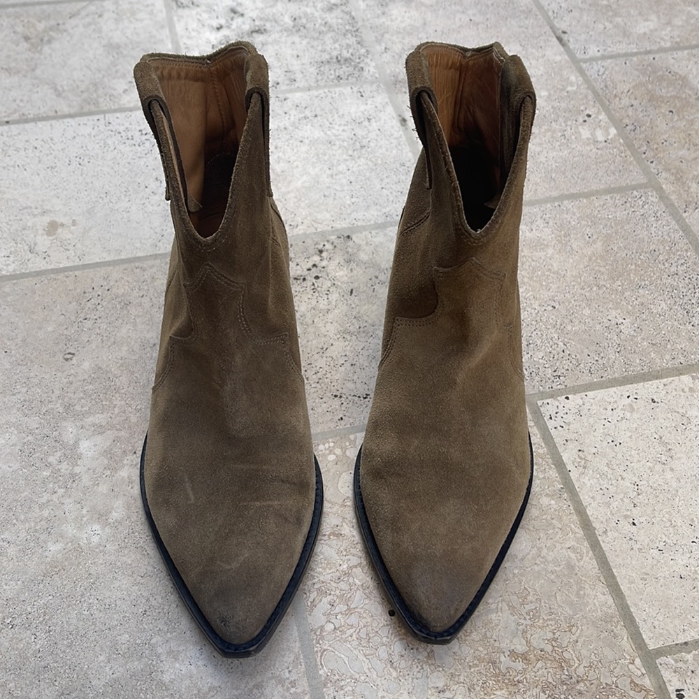 Isabel Marant Pointed Toe Western Boot, Size 38. - image 7